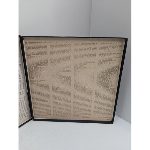 Bach Brandenburg Concertos Nos 1-6 Complete Epic Records SC-6032 LC 3600 - Picture 5 of 7